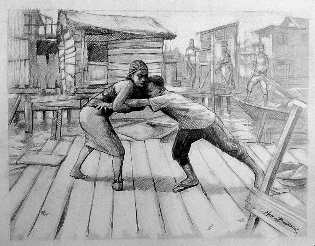 Lagos is Makoko
Illustration by Nonso Brendan for the Question Marker Lagos is Makoko
Illustration by Nonso Brendan for the Question Marker