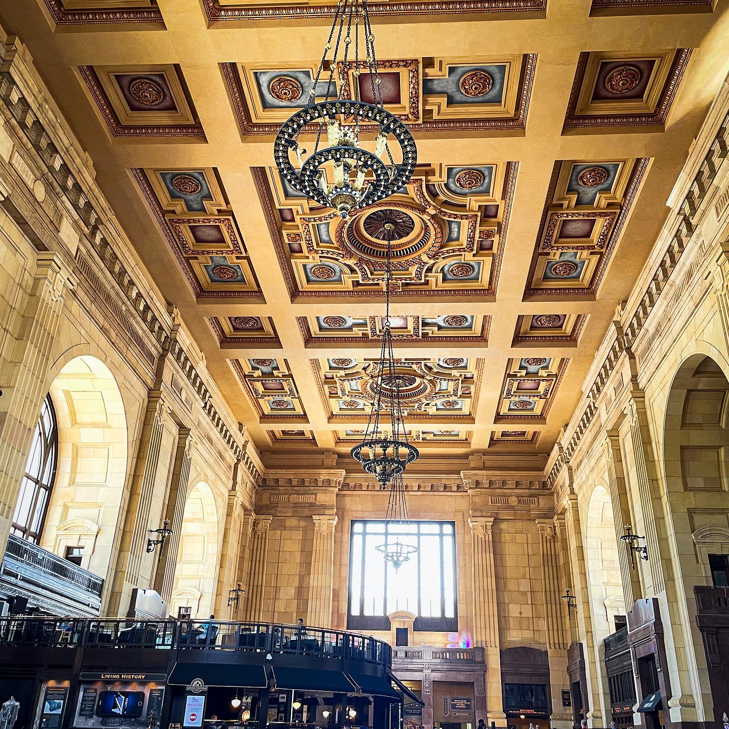 Interior of Union Station in Kansas City