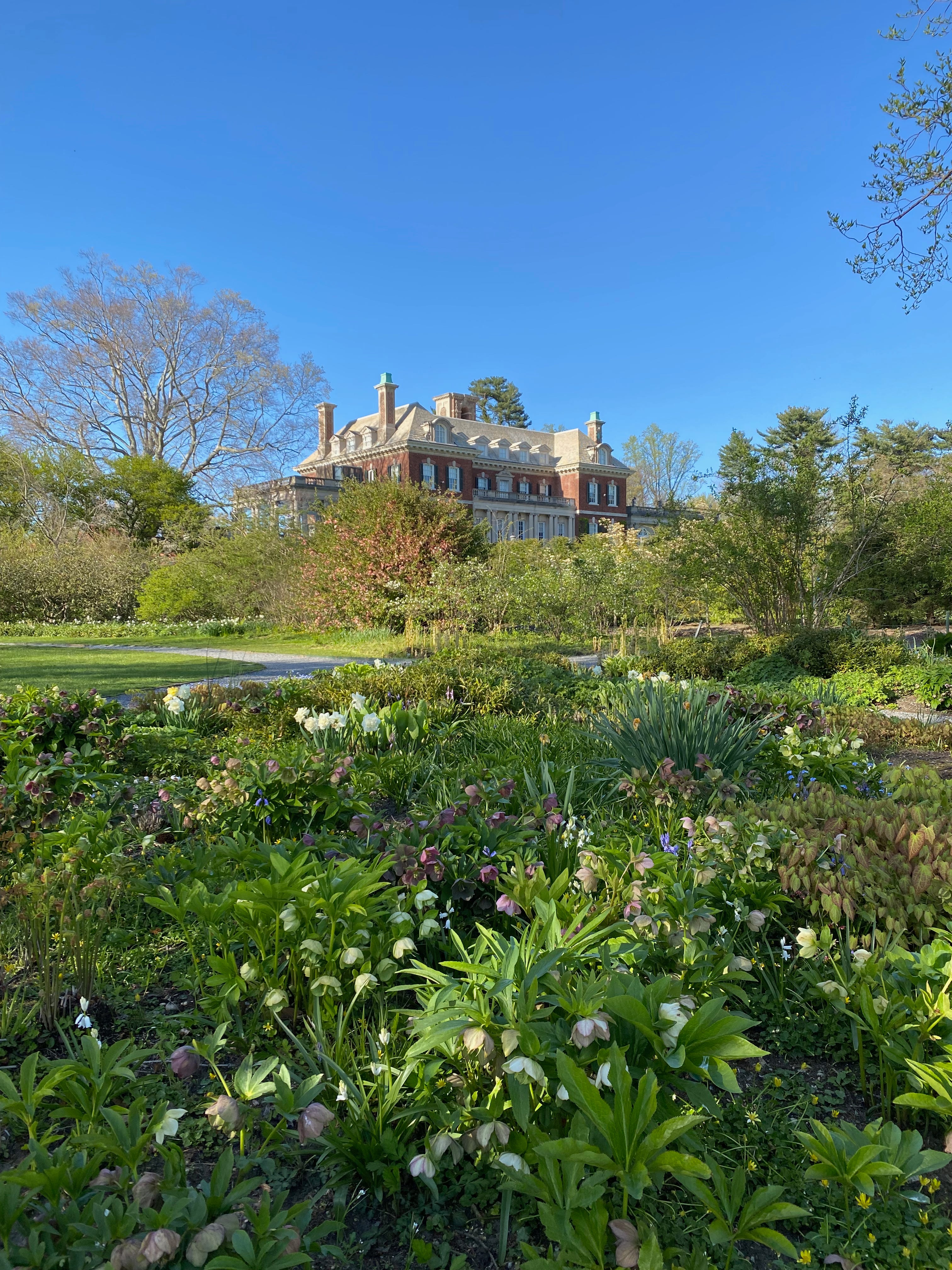 Springtime at the Old Westbury Gardens and Historic House
