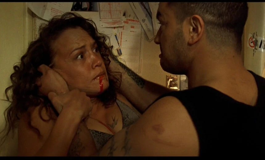 Rena Owen and Temuera Morrison in Once Were Warriors (1994). Rena Owen and Temuera Morrison in Once Were Warriors (1994).