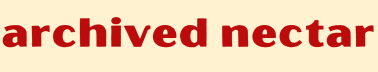 archived nectar