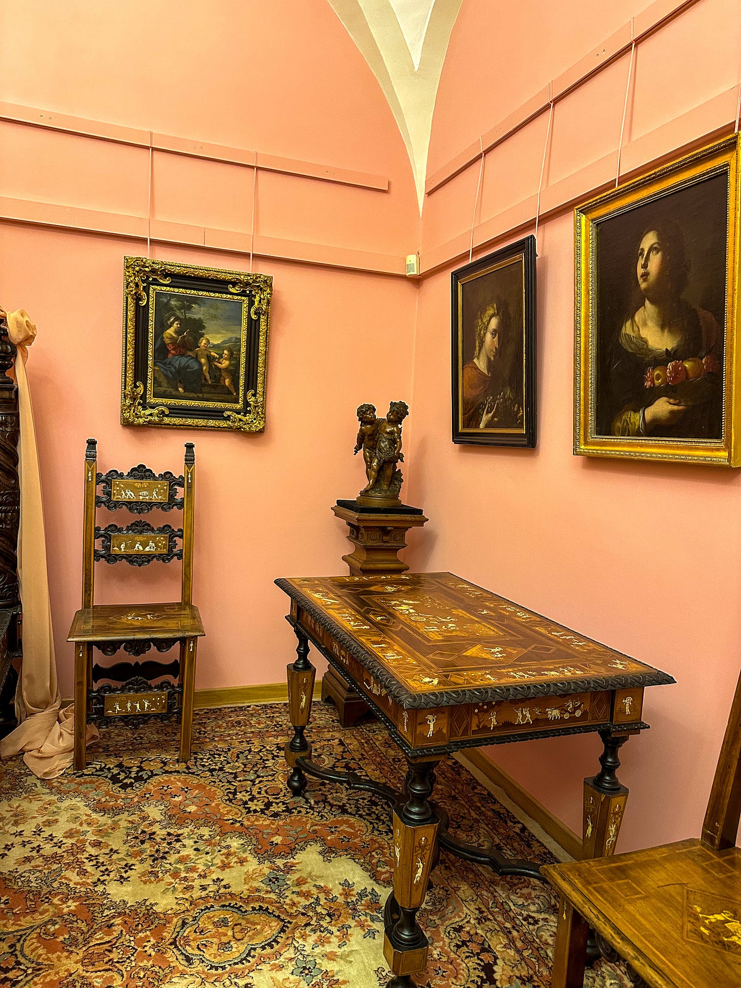 Room in the Bruckenthal Museum of Art in Sibiu
