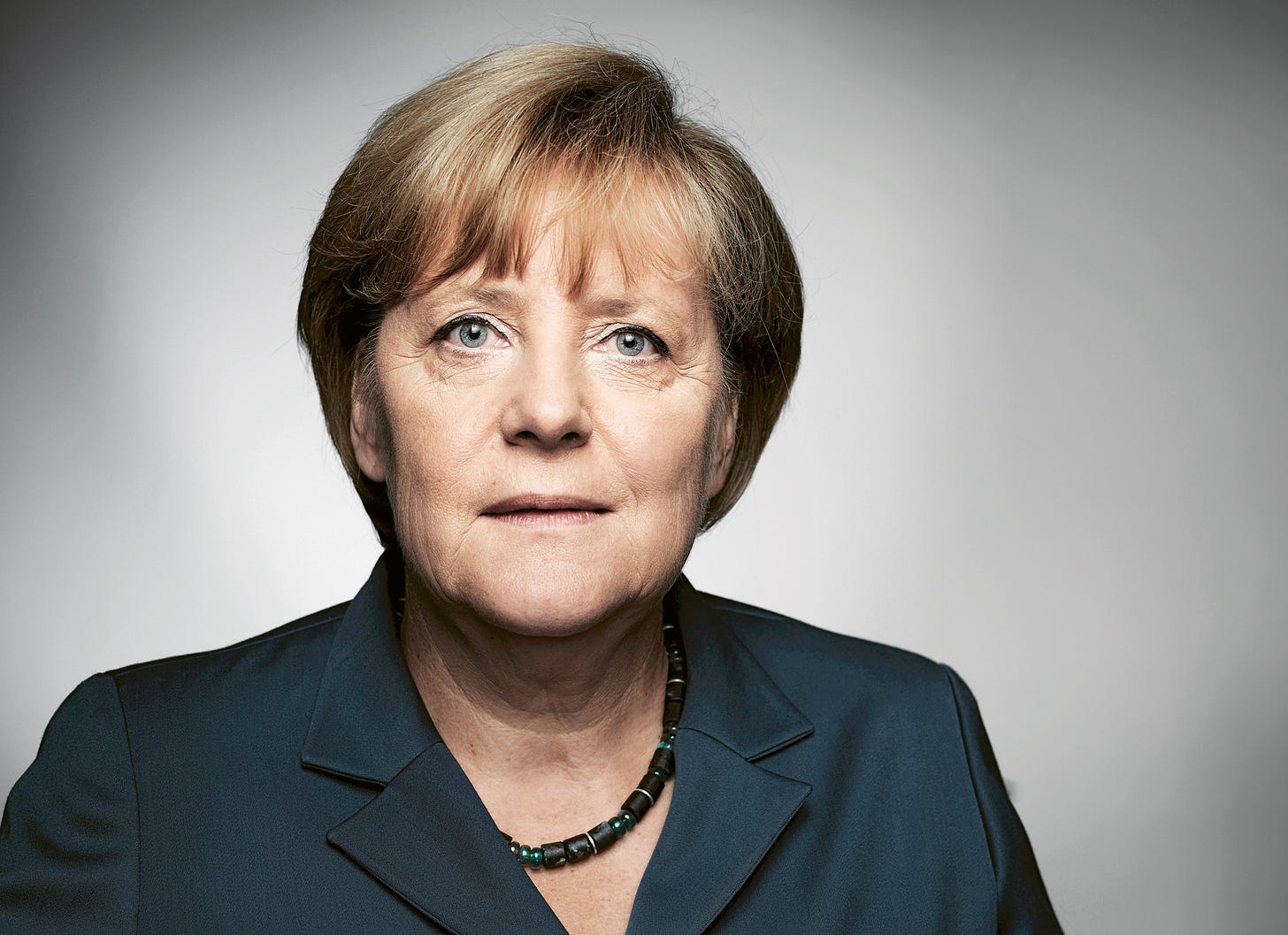 La chancelière Angela Merkel lors d'un dialogue sur l'Europe avec des citoyens La chancelière Angela Merkel lors d'un dialogue sur l'Europe avec des citoyens
