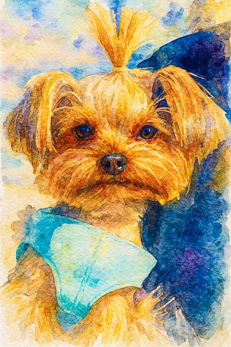 Digital Dog Paintings by Clifford Jones, photographer and visual artist