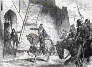 Edward is refused entry at Stirling Castle