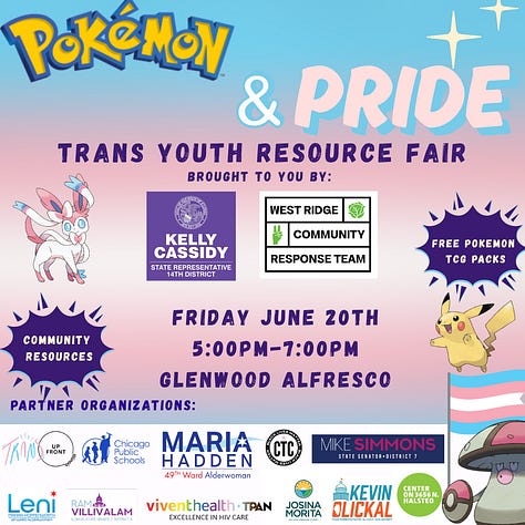 Various event fliers, see below for details