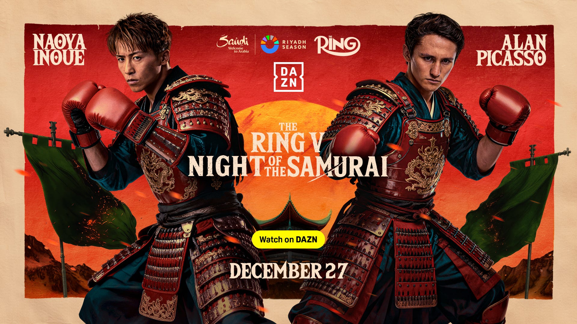 The updated daily fight schedule - by Dan Rafael