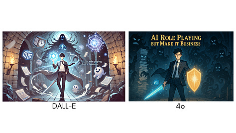 DALL-E vs 4o