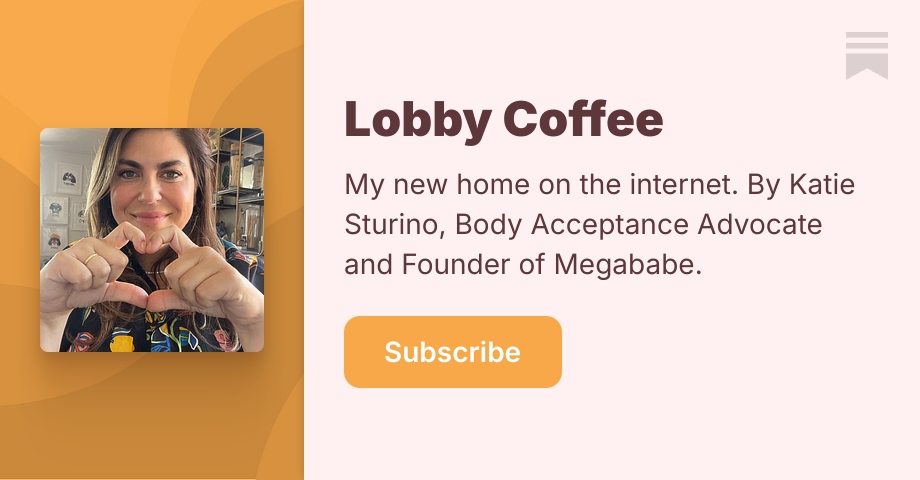 Lobby Coffee | Katie Sturino | Substack