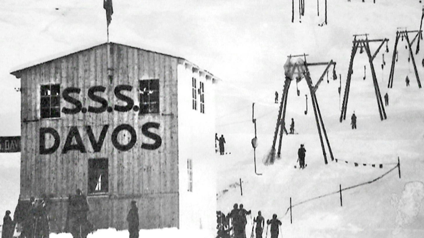 Swiss invention: 90-year anniversary of first T-bar ski lift - SWI  swissinfo.ch