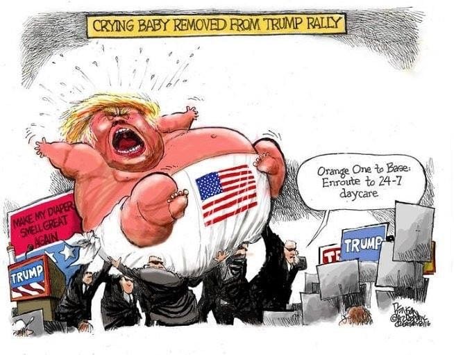 Trump: Strongman or Snowflake?