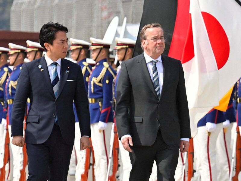 Germany and Japan Are Rearming Again, 80 Years After World War II - The New  York Times