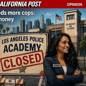Los Angeles Needs More Cops; City Squanders Money Elsewhere