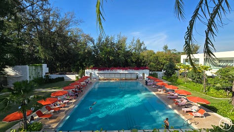 The pools of Standard Pattaya