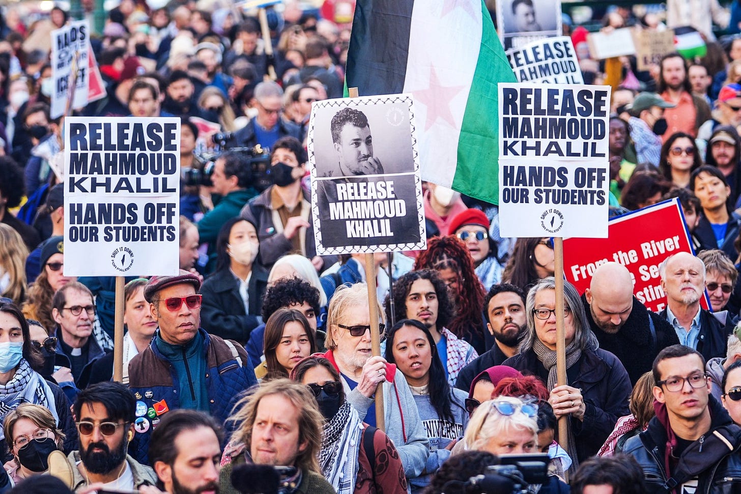 Mahmoud Khalil's Arrest Is Violation of First Amendment, Experts Say