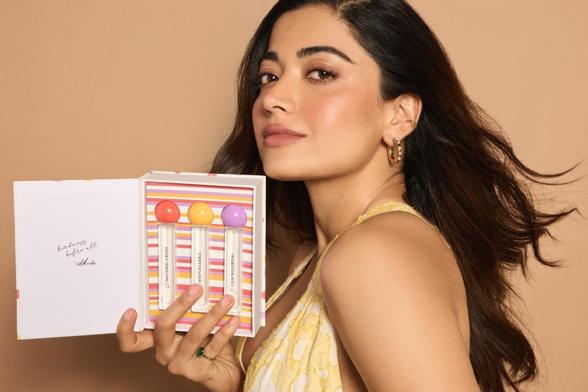 Rashmika Mandanna launches fragrance line, Dear Diary. Does it leave a  lasting impression? - The Hindu