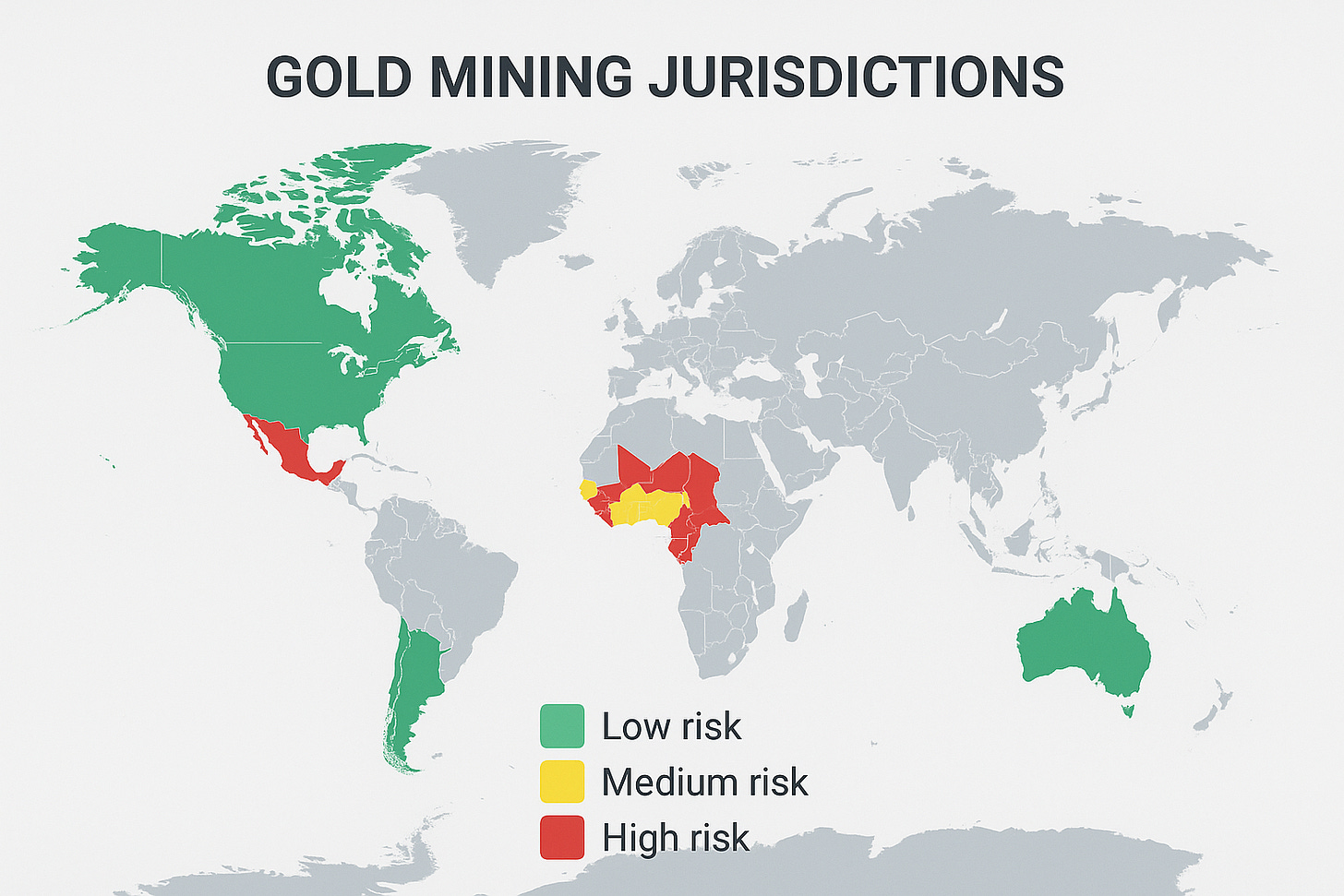 Global mining jurisdictions risk assessment map Global mining jurisdictions risk assessment map