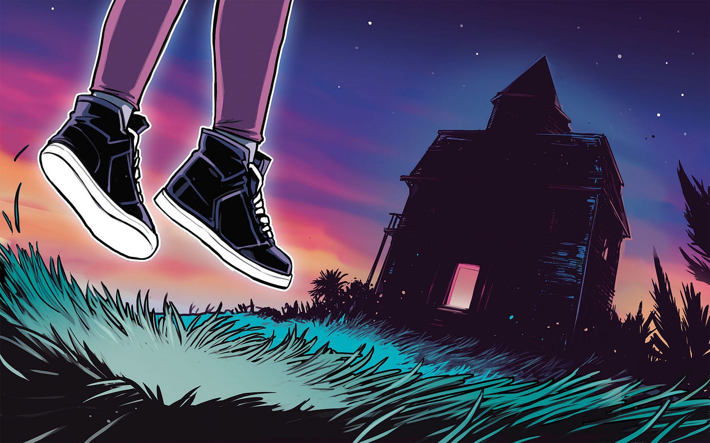 Art by Caspar Wijngaard, from Home Sick Pilots #2