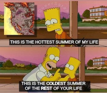 Simpson meme