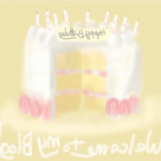 birthday timeline logo