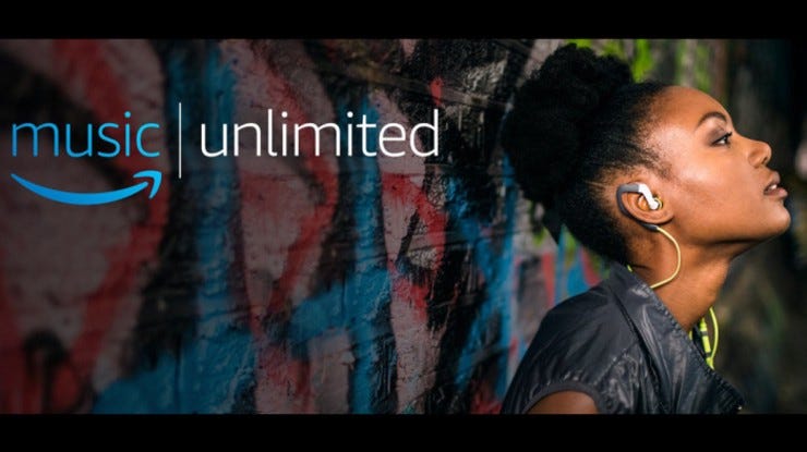 Amazon music unlimited logo