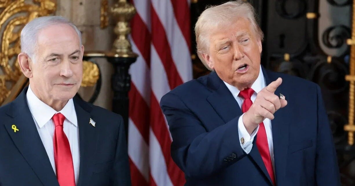 Netanyahu awards Trump 'Israel Prize' as Trump lavishes him with praise |  Middle East Eye