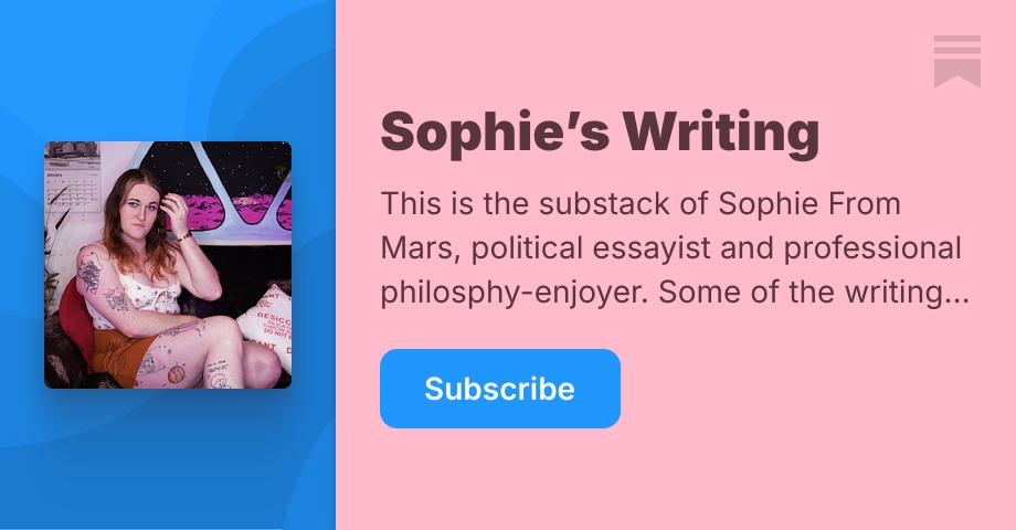 Sophie’s Writing | Substack