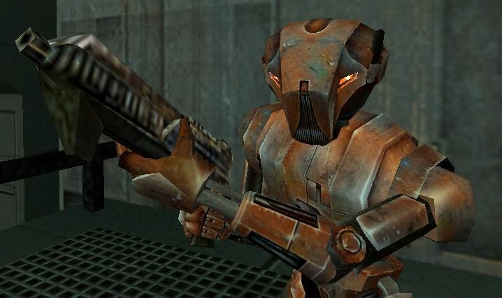HK-47 (KOTOR I, KOTOR II, SWTOR & SWG) This awesome droid had a very long  run! #SWTOR #HK47 #StarWars