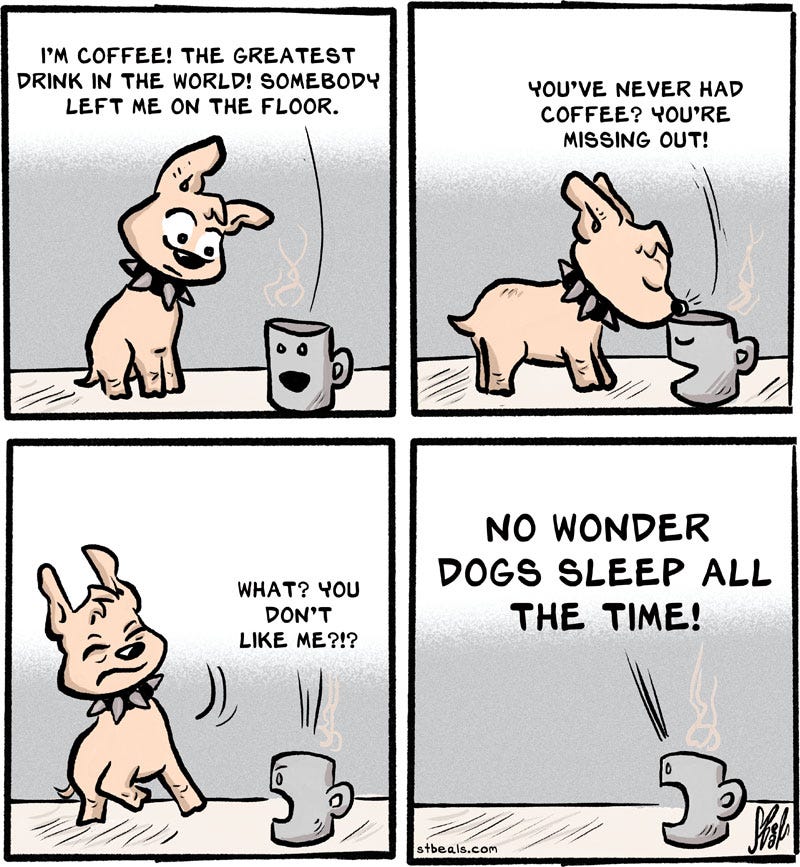 Coffee Comics - by Stephen Beals - StBeals
