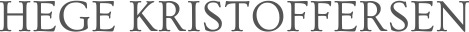 Hege Kristoffersen