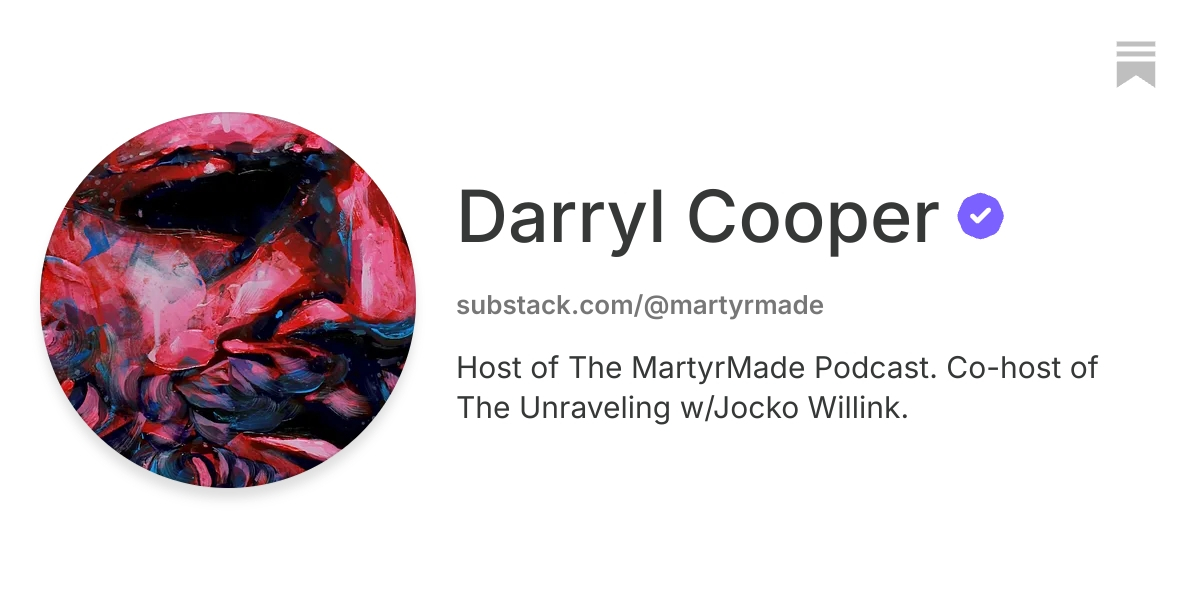 Darryl Cooper | Substack