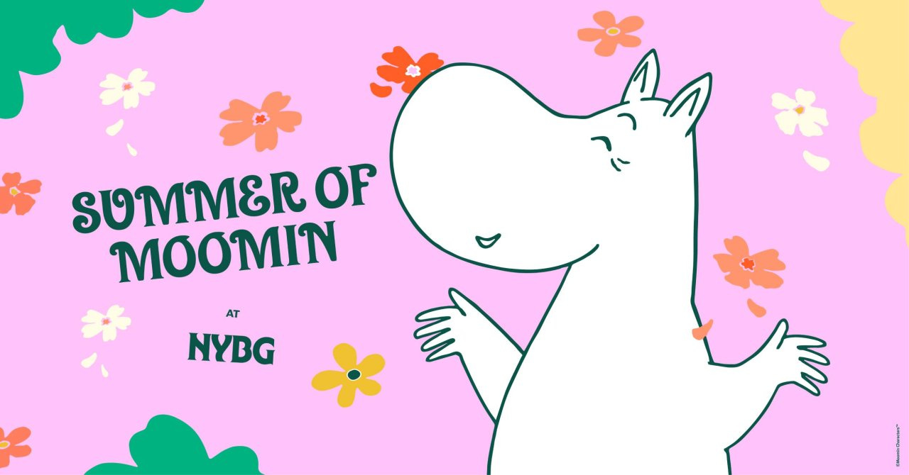 Summer of Moomin at the New York Botanical Garden - Moomin