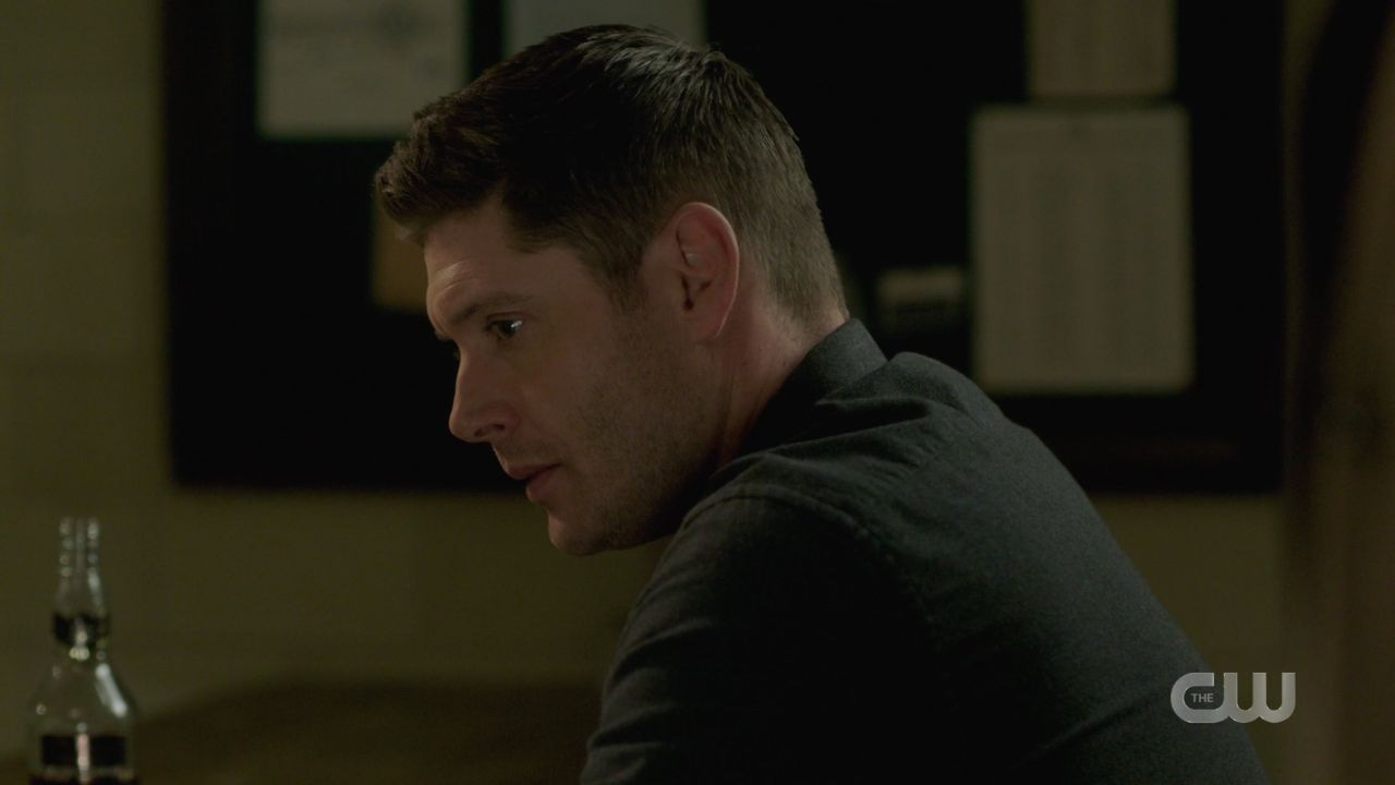 Dean Winchester to Cas hes in the malak box SPN 14.19 Dean Winchester to Cas hes in the malak box SPN 14.19