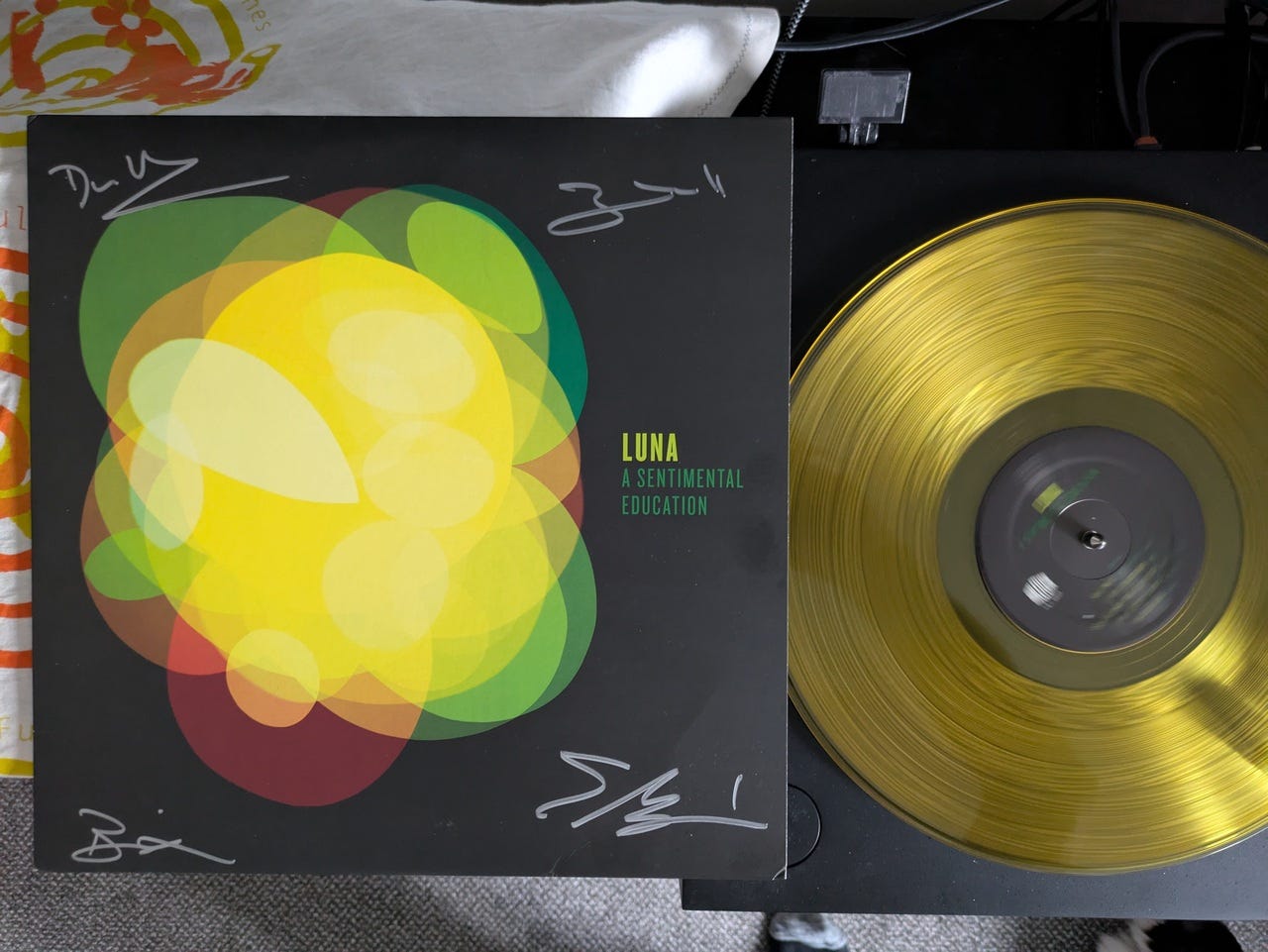 Luna - A Sentimental Education (LP)