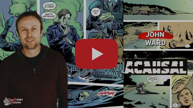 Comic Book Magic: John Ward's Transition from Scientist to Storyteller | Two Geeks Talking