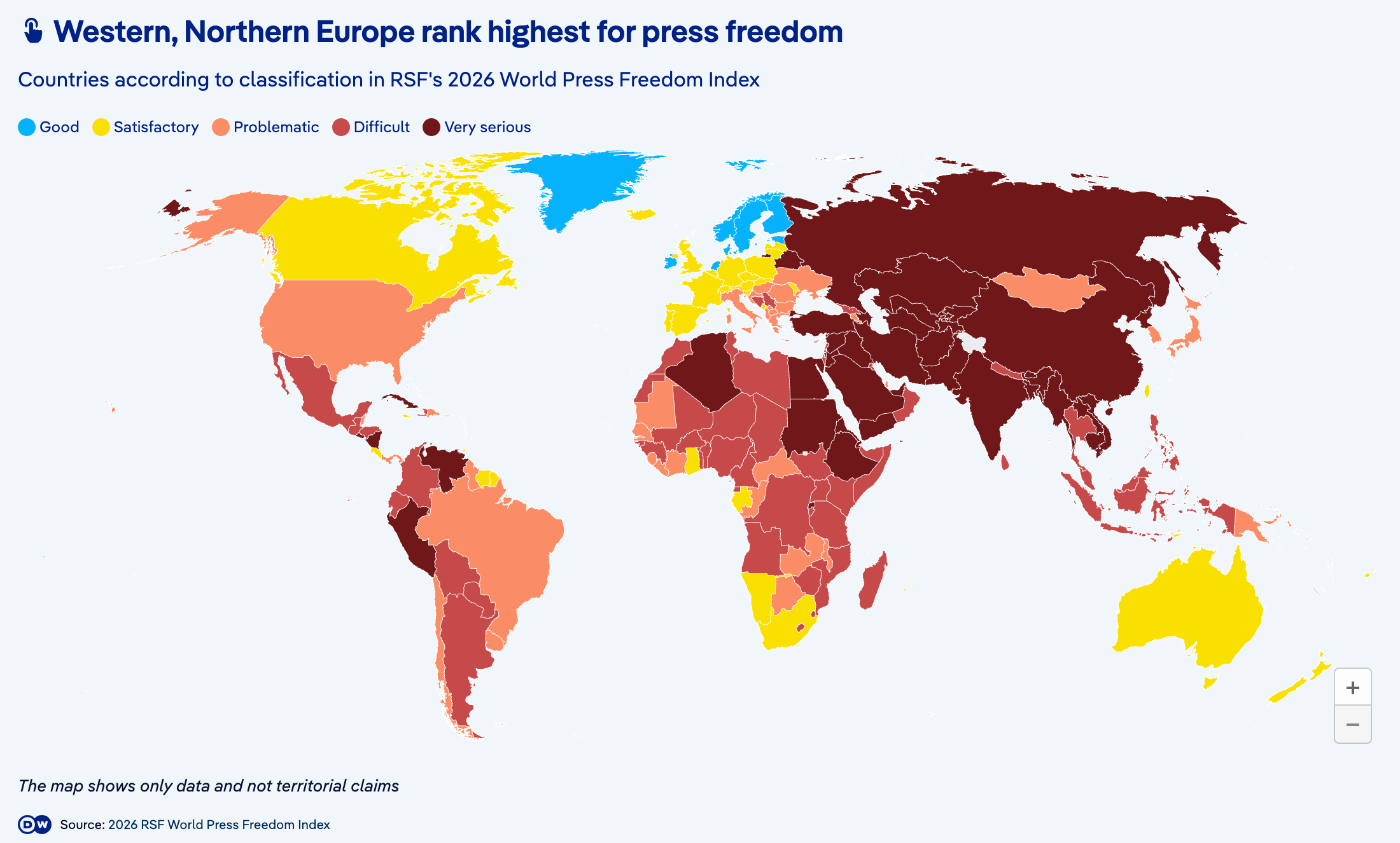 Media Freedom Ranking An Urgent Note: It's World Press Freedom Day and the Alarm Bells are ...