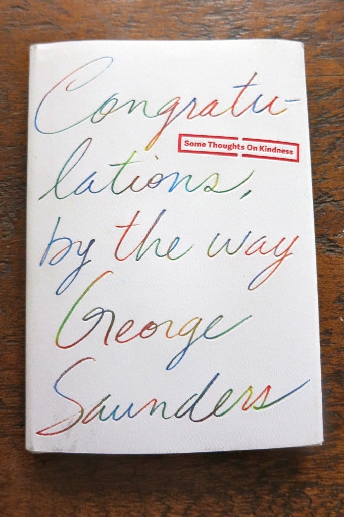 congratulations by the way george saunders