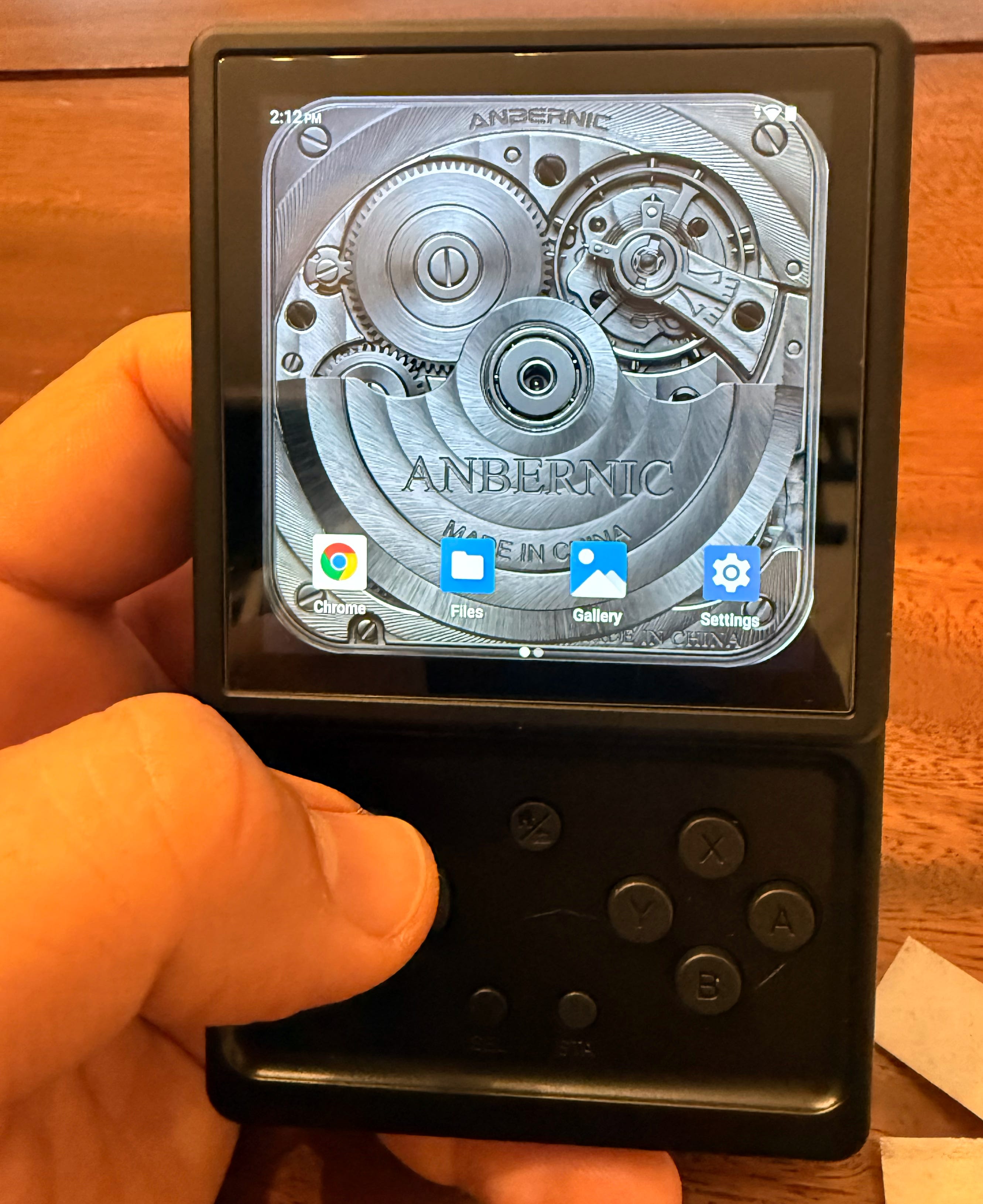In Review: The Anbernic RG Rotate - by John Biggs