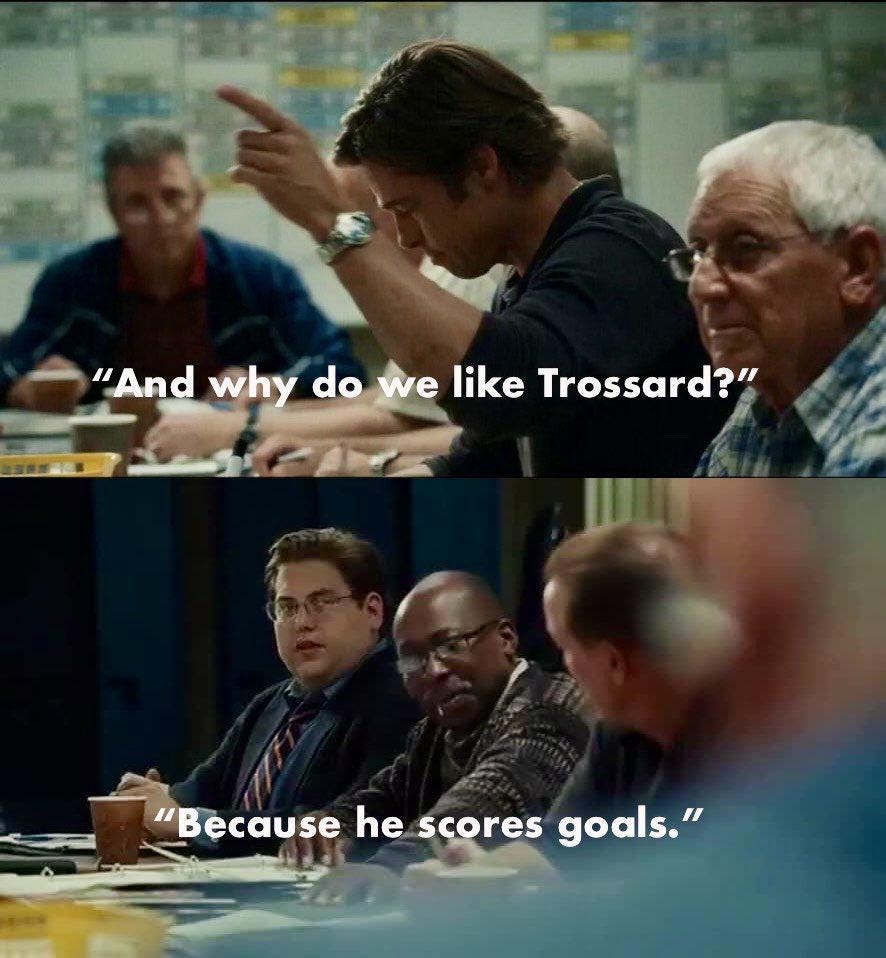 r/Gunners - "And why do we like Trossard?" "Because he scores goals." r/Gunners - "And why do we like Trossard?" "Because he scores goals."