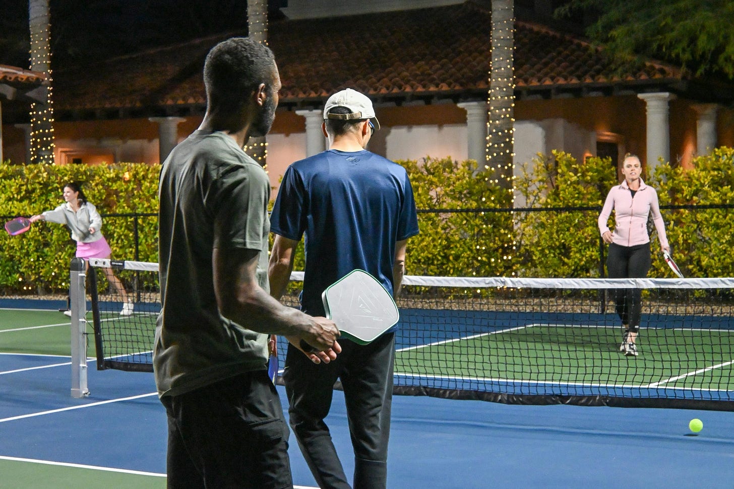 A group of people on a tennis court
AI-generated content may be incorrect. A group of people on a tennis court
AI-generated content may be incorrect.