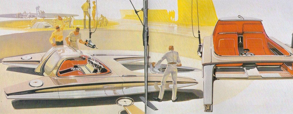 Book notes: Syd Mead's 'Sentinel II' - by Adam Rowe