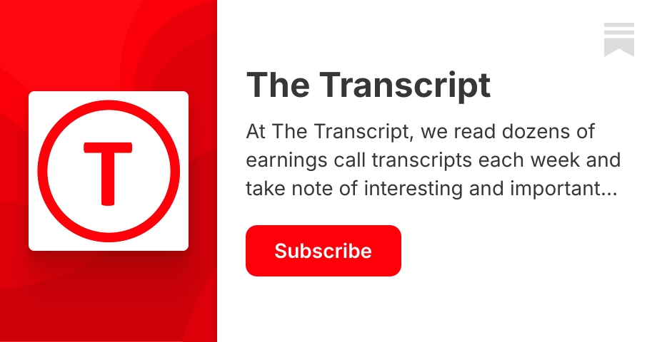 The Transcript | Substack