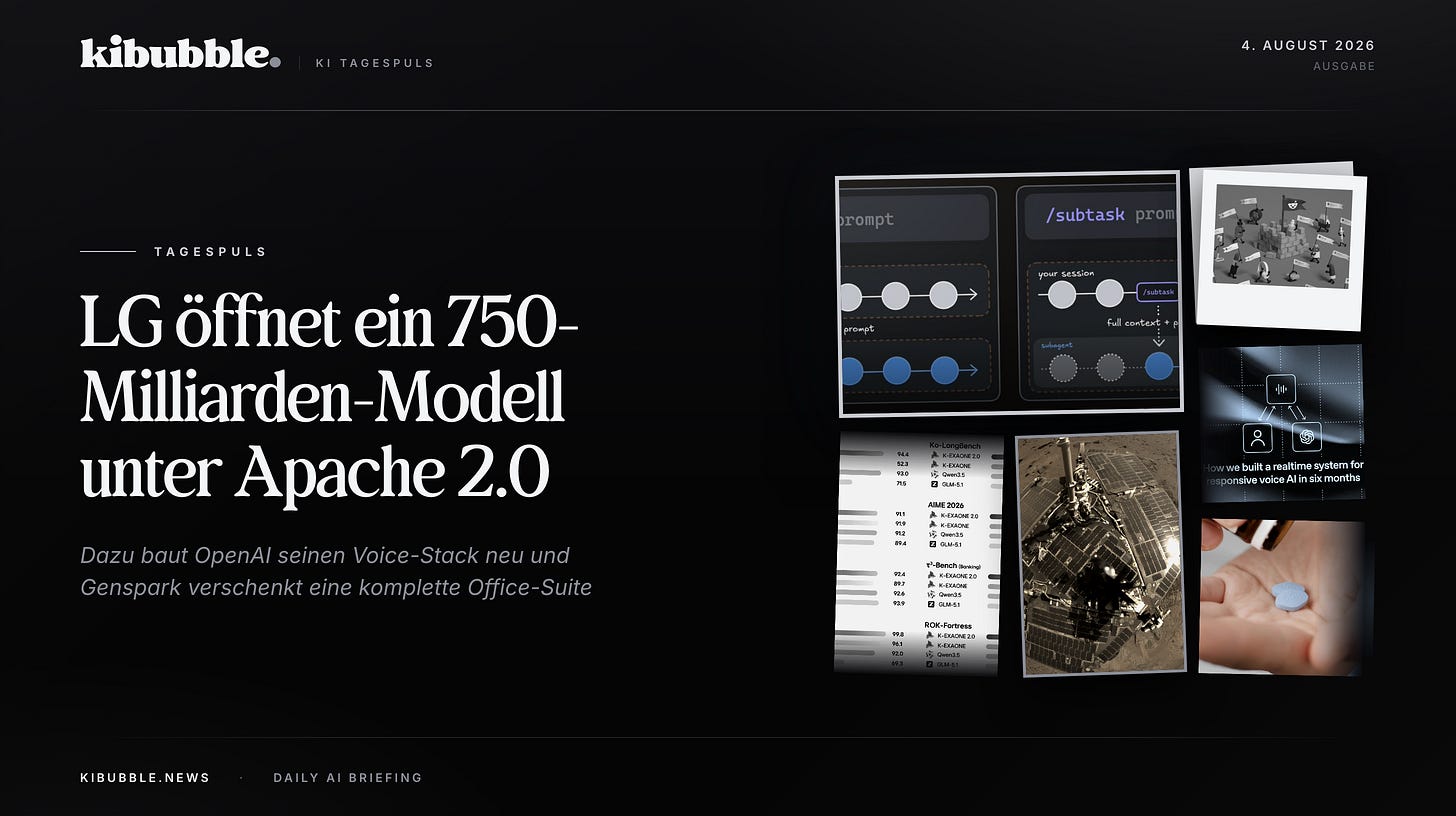 Offene Modelle holen die Frontier ein: LG öffnet 750-Milliarden-Modell Offene Modelle holen die Frontier ein: LG öffnet 750-Milliarden-Modell
