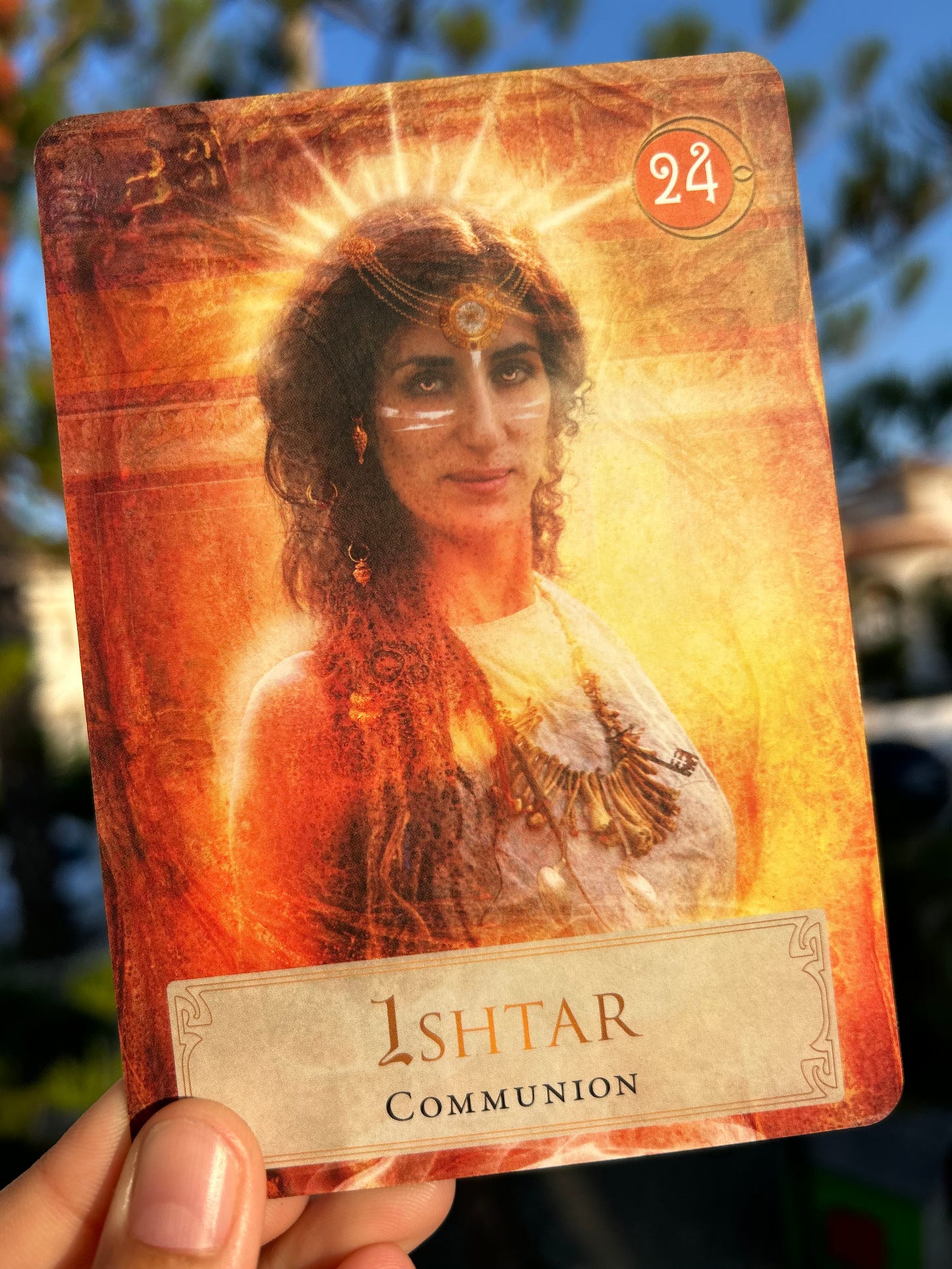24 Ishtar Communion Goddess Power Oracle Deck