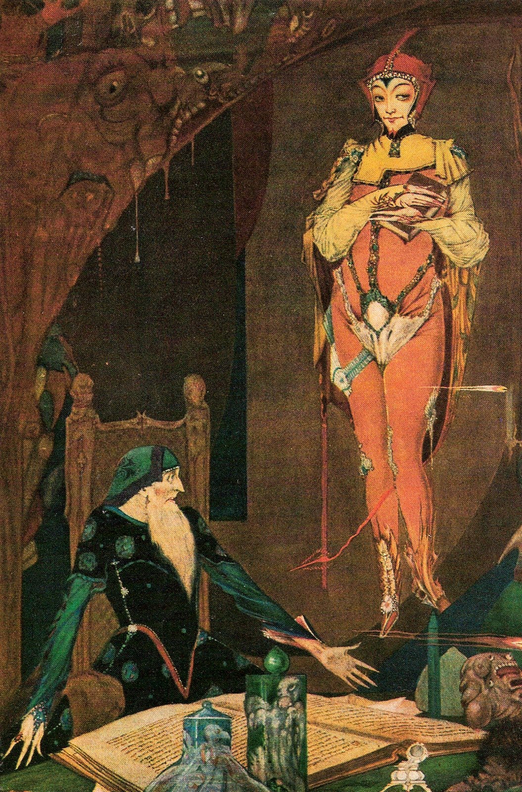 Harry Clarke's 1926 Illustrations of Goethe's Faust: Art That Inspired the  Psychedelic 60s | Open Culture