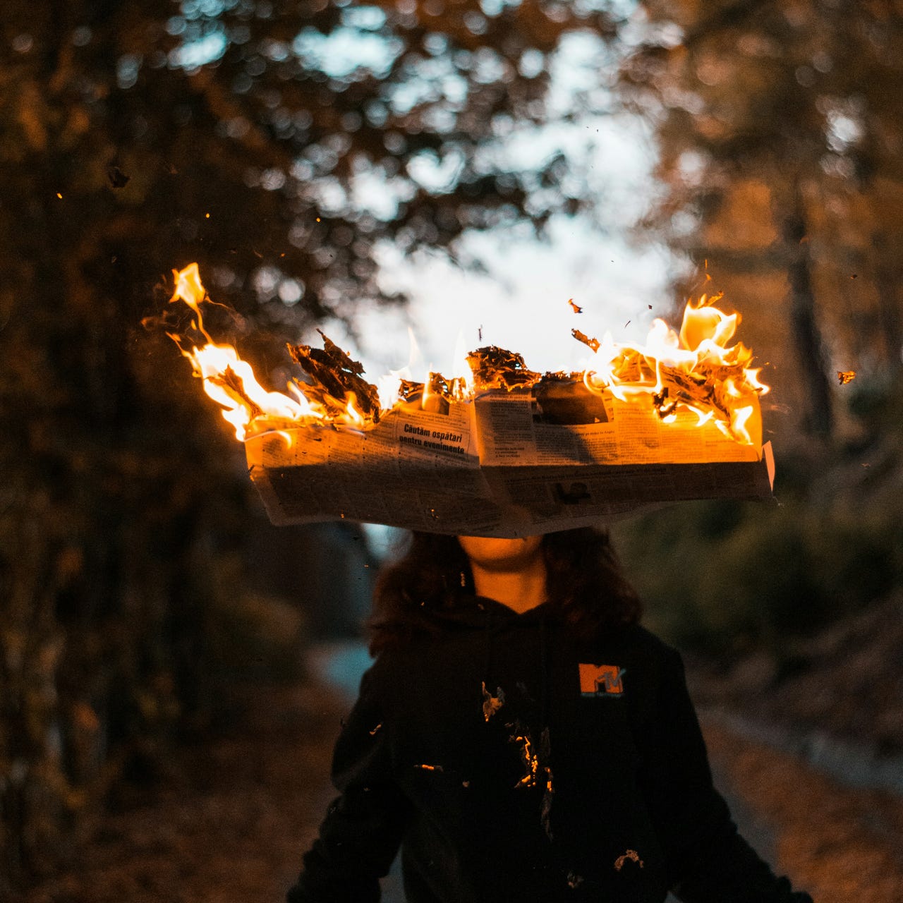 My Hair is on Fire logo