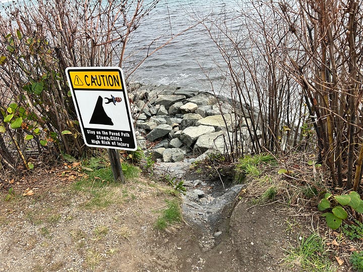 cliffs, mansion, grass, sky, rocks
