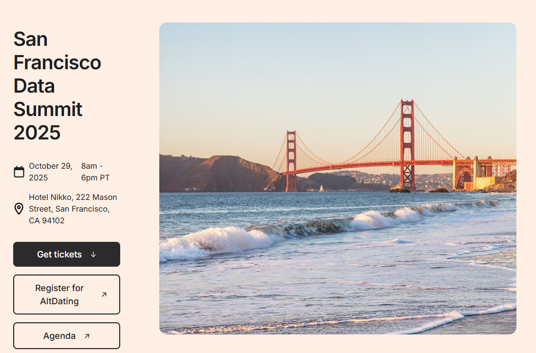 Top Questions for the Neudata San Francisco Data Summit 2025