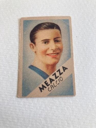 Giuseppe Meazza figurina originale anteguerra calcio Ambrosiana Italia Nazionale - Foto 1 di 2