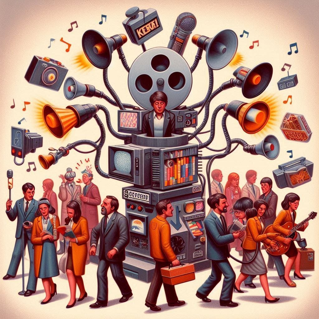Society is groomed by films, music, and other media to accept it.